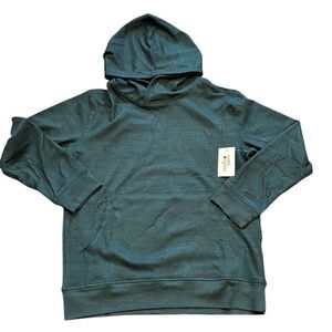 Dream Fleece Dark Green Hoodie Boys Super Soft Casual Top Rumi + Ryder New